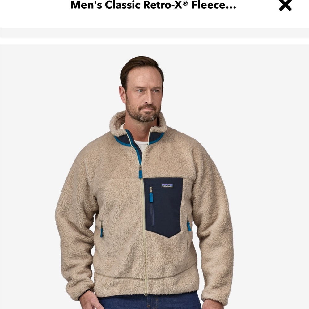 Men’s Patagonia classic retro-x jacket size L